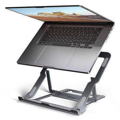 NB ACC STAND 10"-17.3"/ALUMINUM GREY STND-LAG AXAGON