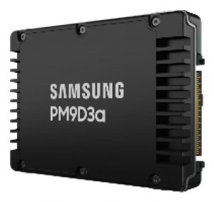 SSD SAMSUNG SSD series PM9D3A 1.92TB PCIe Gen5 NVMe Write speed 3500 MBytes/sec Read speed 12000 MBytes/sec Form Factor 2,5" MZWL61T9HFLT-00AW7