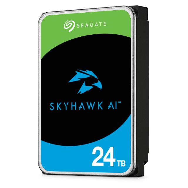 HDD SEAGATE SkyHawk AI 24 TB Serial ATA III Buffer 512 MB 7200 RPM 3.5 " ST24000VE002
