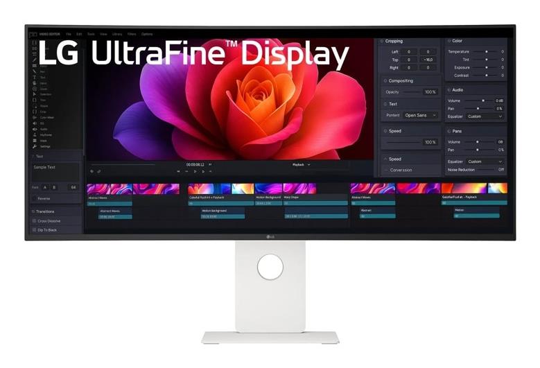 LCD Monitor LG 40 " 5120 x 2160 pixels WUHD Native aspect ratio 21:9 Curved 40U990A-W