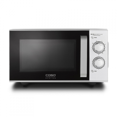 Caso Ceramic Microwave Oven with Grill MG 25 Ecostyle Free standing 900 W 25 L Grill Silver