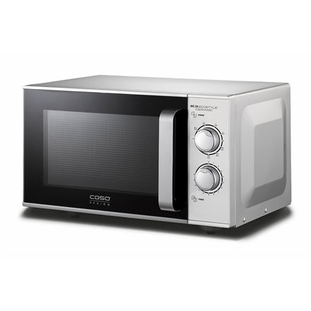 Caso Ceramic Microwave Oven with Grill MG 25 Ecostyle Free standing 900 W 25 L Grill Silver - Image 4