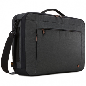 Case Logic Era Hybrid Briefcase Fits up to size 15.6 " Messenger - Briefcase/Backpack Shoulder strap Obsidian