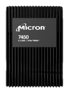 SSD MICRON SSD series 7450 PRO 3.84TB PCIE NVMe NAND flash technology TLC Write speed 5300 MBytes/sec Read speed 6800 MBytes/sec Form Factor U.3 TBW 7000 TB MTFDKCC3T8TFR-1BC1ZABYYR