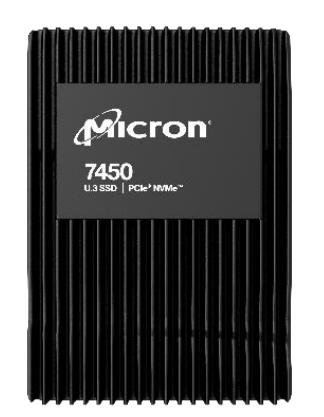 SSD MICRON SSD series 7450 PRO 3.84TB PCIE NVMe NAND flash technology TLC Write speed 5300 MBytes/sec Read speed 6800 MBytes/sec Form Factor U.3 TBW 7000 TB MTFDKCC3T8TFR-1BC1ZABYYR