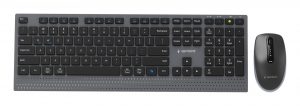 KEYBOARD +MOUSE WRL ENG/BK KBS-WPS-02 GEMBIRD