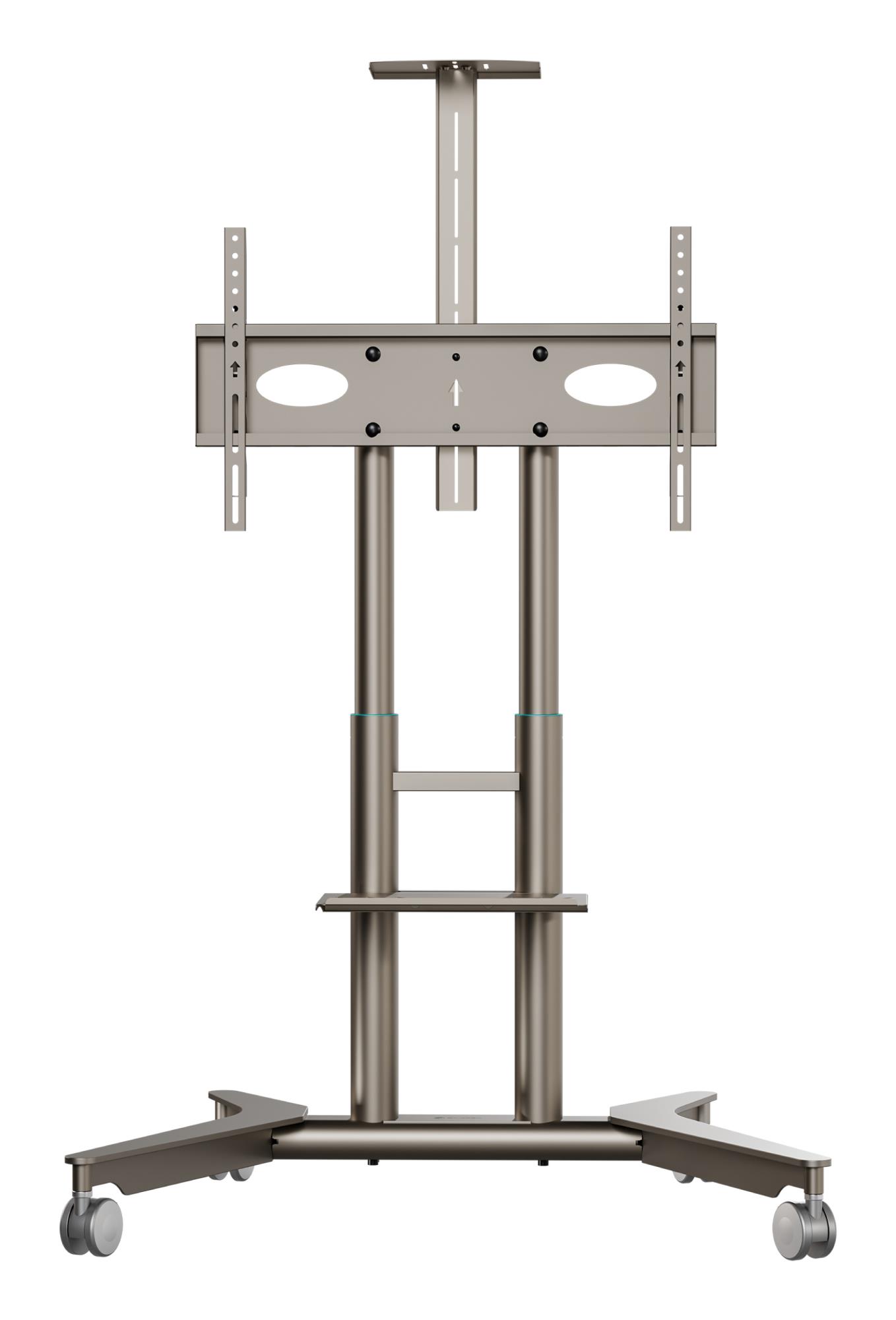 TV SET ACC MOBILE STAND/32-75"/CHAMPAGNE TS1571-C ONKRON