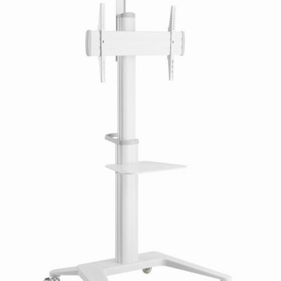 TV SET ACC FLOOR STAND 37-70"/WHITE TVS-70T-02-W GEMBIRD