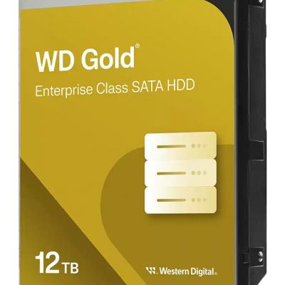 HDD WESTERN DIGITAL Serial ATA III 3.5 " Buffer 512 MB 7200 RPM 12 TB Western Digital Gold 12TB (WD122KRYZ) Gold WD122KRYZ