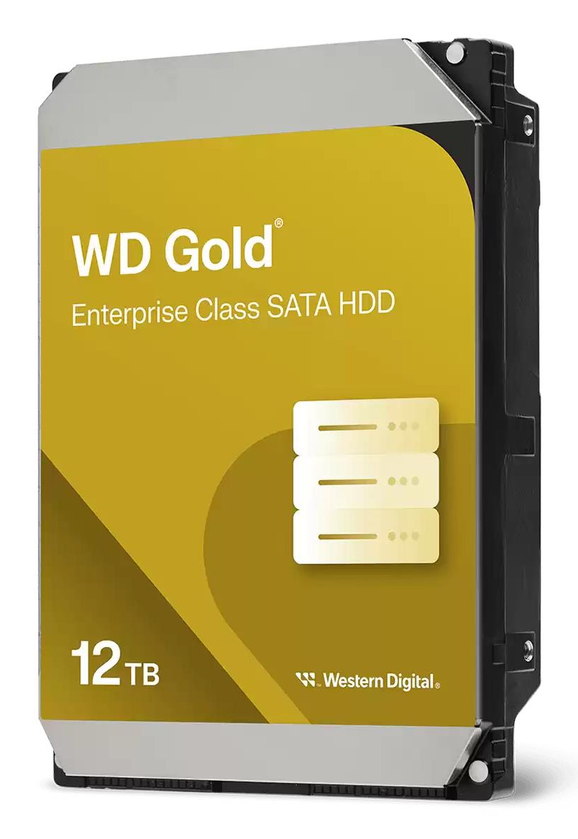 HDD WESTERN DIGITAL Serial ATA III 3.5 " Buffer 512 MB 7200 RPM 12 TB Western Digital Gold 12TB (WD122KRYZ) Gold WD122KRYZ