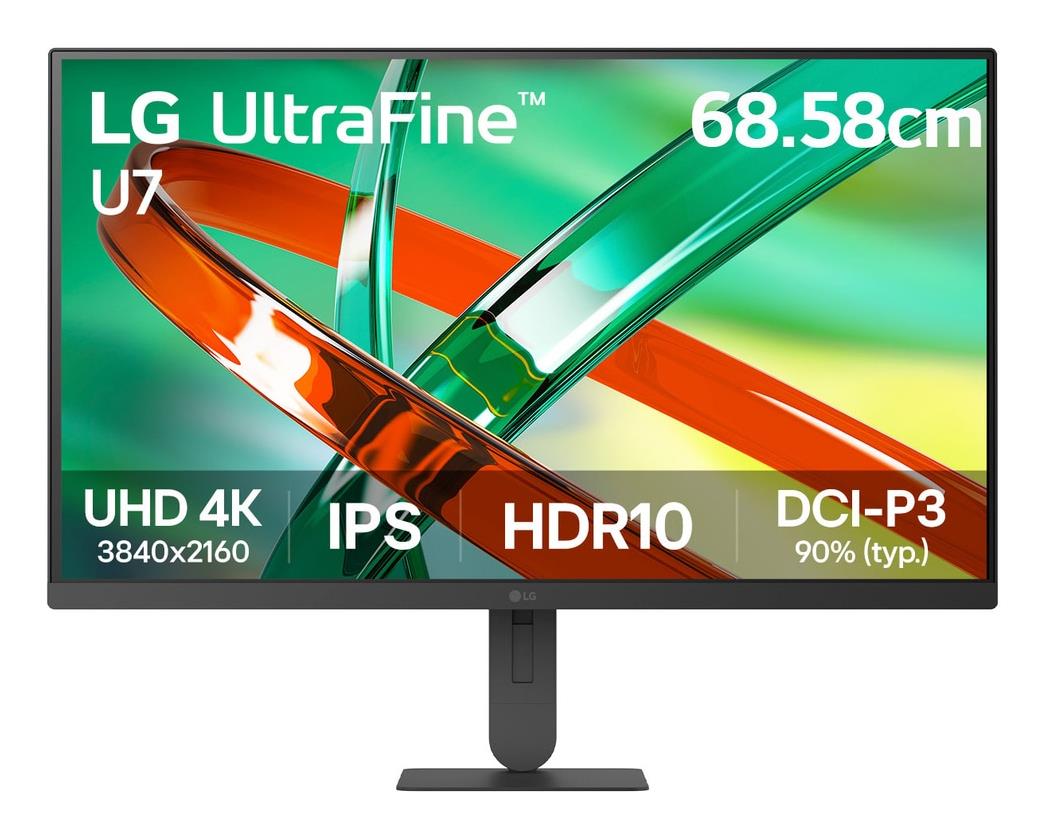 LCD Monitor LG 27 " 3840 x 2160 pixels 4K Ultra HD Native aspect ratio 16:9 LCD Flat 27U710B-B