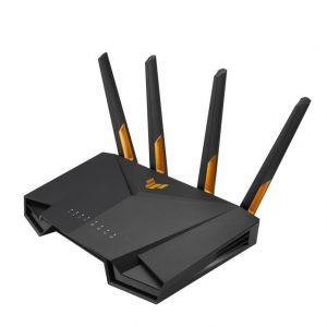 Wireless Router ASUS TUF Gaming AX3000 V2 Wi-Fi 6 (802.11ax) Data speed 2402 Mbit/s Ethernet WAN Yes Ethernet LAN Yes 5xLAN ports USB port Yes TUF-AX3000