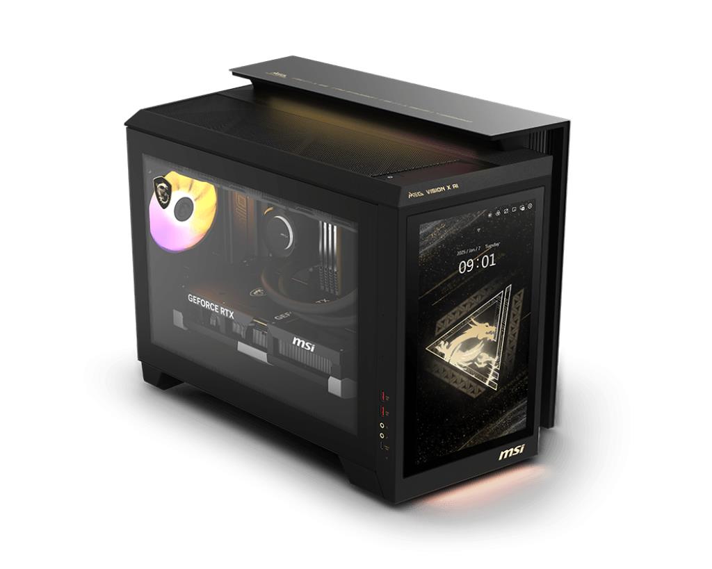 PC MSI Desktop Intel Core Ultra 7 265K 64 GB DDR5-SDRAM Storage SSD SSD 1 TB NVIDIA GeForce RTX 5070 Ti On board graphics Intel® Graphics Wi-Fi Yes Bluetooth Yes Windows 11 Home MEGVISIONXAI2NVR7-290EU