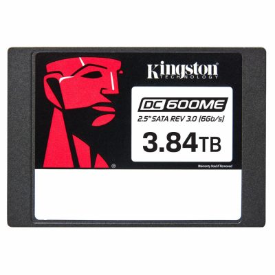 SSD KINGSTON 3840 GB Serial ATA III 2.5" Write speed 530 MB/s Read speed 560 MB/s 7008xTBW rating MTBF 2000000 h SEDC600ME/3840G