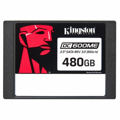 SSD KINGSTON 480 GB Serial ATA III 2.5" Write speed 470 MB/s Read speed 560 MB/s 876xTBW rating MTBF 2000000 h SEDC600ME/480G
