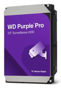 HDD WESTERN DIGITAL Purple Pro 12 TB Serial ATA III Buffer 512 MB 7200 RPM 3.5 " WD122PURP