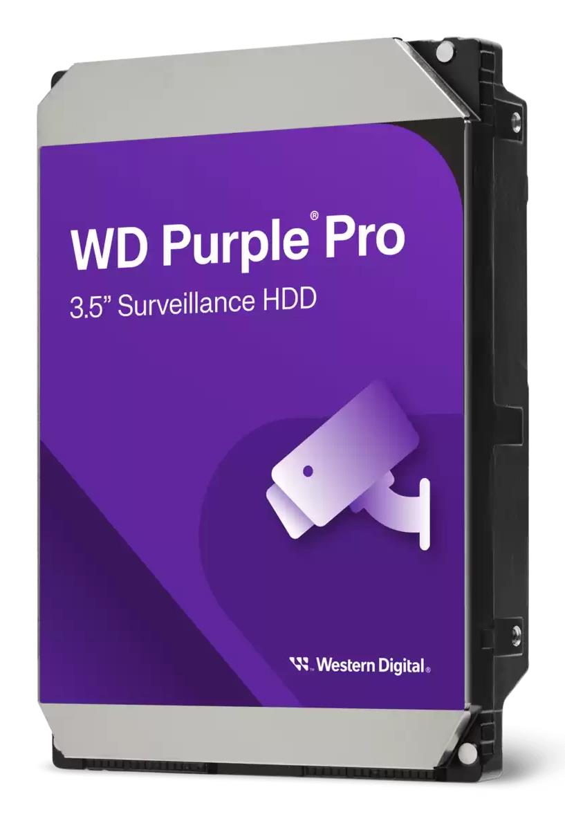 HDD WESTERN DIGITAL Purple Pro 12 TB Serial ATA III Buffer 512 MB 7200 RPM 3.5 " WD122PURP