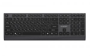 KEYBOARD MULTIMEDIA USB CYRILL/BLACK KB-MCH-06-CYRL GEMBIRD
