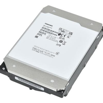 HDD TOSHIBA Serial ATA III 3.5 " Buffer 1000 MB 7200 RPM 24 TB Toshiba MG Series 24TB (MG11ACA24TE) MG11 MG11ACA24TE