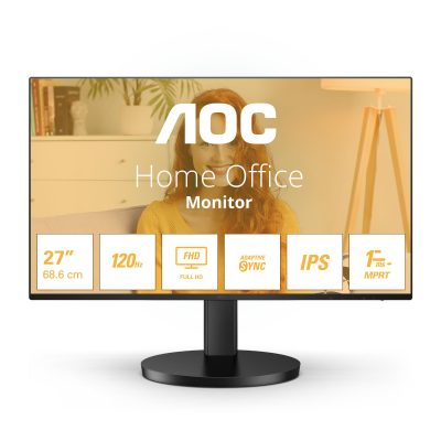 LCD Monitor AOC 27B3HA2 27" Business Panel IPS 1920x1080 16:9 100 Hz Matte 4 ms Speakers Tilt