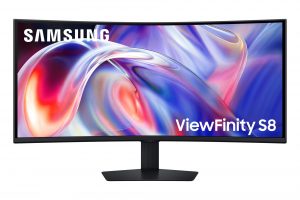 LCD Monitor SAMSUNG 40 " 5120 x 2160 pixels WUHD Native aspect ratio 21:9 LCD Curved LS40H850TAUXEN
