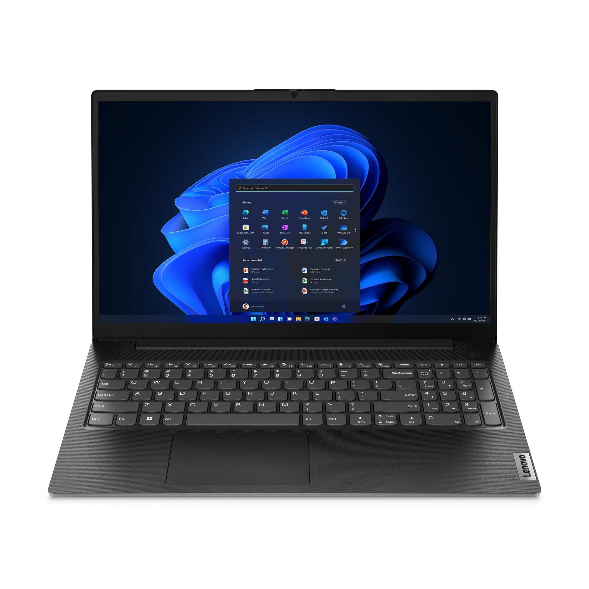 Notebook LENOVO V Series V15 G4 AMN CPU Ryzen 5 7520U 2800 MHz 15.6" 1920x1080 RAM 16GB LPDDR5 5500 MHz SSD 512GB AMD Radeon 610M Graphics Integrated ENG DOS Black 1.63 kg 82YU016TPB
