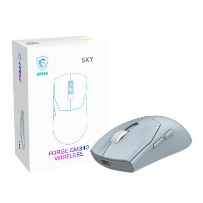 MOUSE USB OPTICAL WRL GAMING/FORGE GM340 WRL SKY MSI