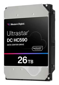 HDD WESTERN DIGITAL ULTRASTAR Ultrastar DC HC590 WUH722626ALE6L4 0F65672 26TB SATA 3.0 512 MB 7200 rpm 3,5" 0F65672