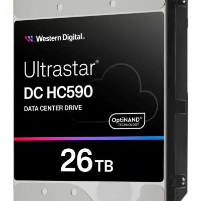 HDD WESTERN DIGITAL ULTRASTAR Ultrastar DC HC590 WUH722626ALE6L4 0F65672 26TB SATA 3.0 512 MB 7200 rpm 3,5" 0F65672