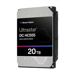 HDD WESTERN DIGITAL SAS3 3.5 " Buffer 512 MB 7200 RPM 20 TB WUH722020CL5204 0B47749 Ultrastar DC HC555 0B47749