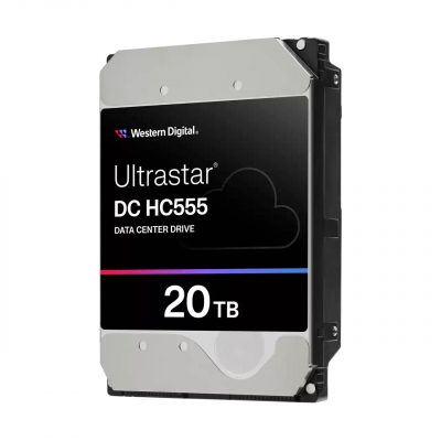 HDD WESTERN DIGITAL SAS3 3.5 " Buffer 512 MB 7200 RPM 20 TB WUH722020CL5204 0B47749 Ultrastar DC HC555 0B47749
