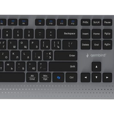 KEYBOARD +MOUSE WRL CYRILLIC/BK KBS-WPS-02-CYRL GEMBIRD