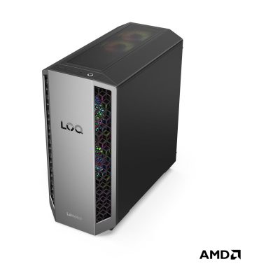 Lenovo LOQ 26ADR10 Desktop Tower AMD Ryzen 7 8745HX 32 (2x16GB) GB SO-DIMM DDR5 1000 GB NVIDIA GeForce RTX 5060 Ti No Optical drive No keyboard Windows 11 Home Warranty 24 month(s)
