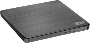H.L Data Storage Ultra Slim Portable DVD-Writer GP60NB60 Interface USB 2.0 DVD±R/RW CD read speed 24 x CD write speed 24 x Black Desktop/Notebook