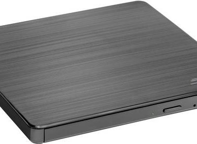 H.L Data Storage Ultra Slim Portable DVD-Writer GP60NB60 Interface USB 2.0 DVD±R/RW CD read speed 24 x CD write speed 24 x Black Desktop/Notebook