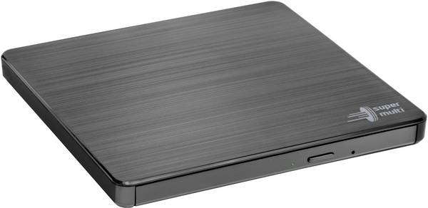 H.L Data Storage Ultra Slim Portable DVD-Writer GP60NB60 Interface USB 2.0 DVD±R/RW CD read speed 24 x CD write speed 24 x Black Desktop/Notebook