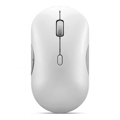 Lenovo 700 Multi-Device Wireless Silent Mouse Wireless 2.4G, Bluetooth 5.3 Seashell