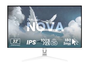 Arozzi Nova 32 " IPS QHD 16:9 180 Hz 1 ms 2560 x 1440 pixels 300 cd/m² HDMI ports quantity 2 White