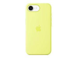 Apple iPhone 16e Silicone Case – Neon Yellow Apple