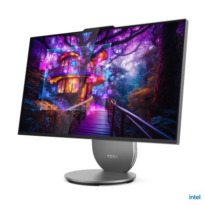 Lenovo Yoga 27IAH10 Desktop AIO 27 " Intel Core Ultra 7 255H 16 GB Soldered LPDDR5x 1000 GB Intel Arc 140T GPU English Windows 11 Home Warranty 24 month(s)