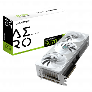 Gigabyte GeForce RTX 5070 Ti AERO OC 16G NVIDIA 16 GB GeForce RTX 5070 Ti HDMI ports quantity 1 PCI-E 5.0