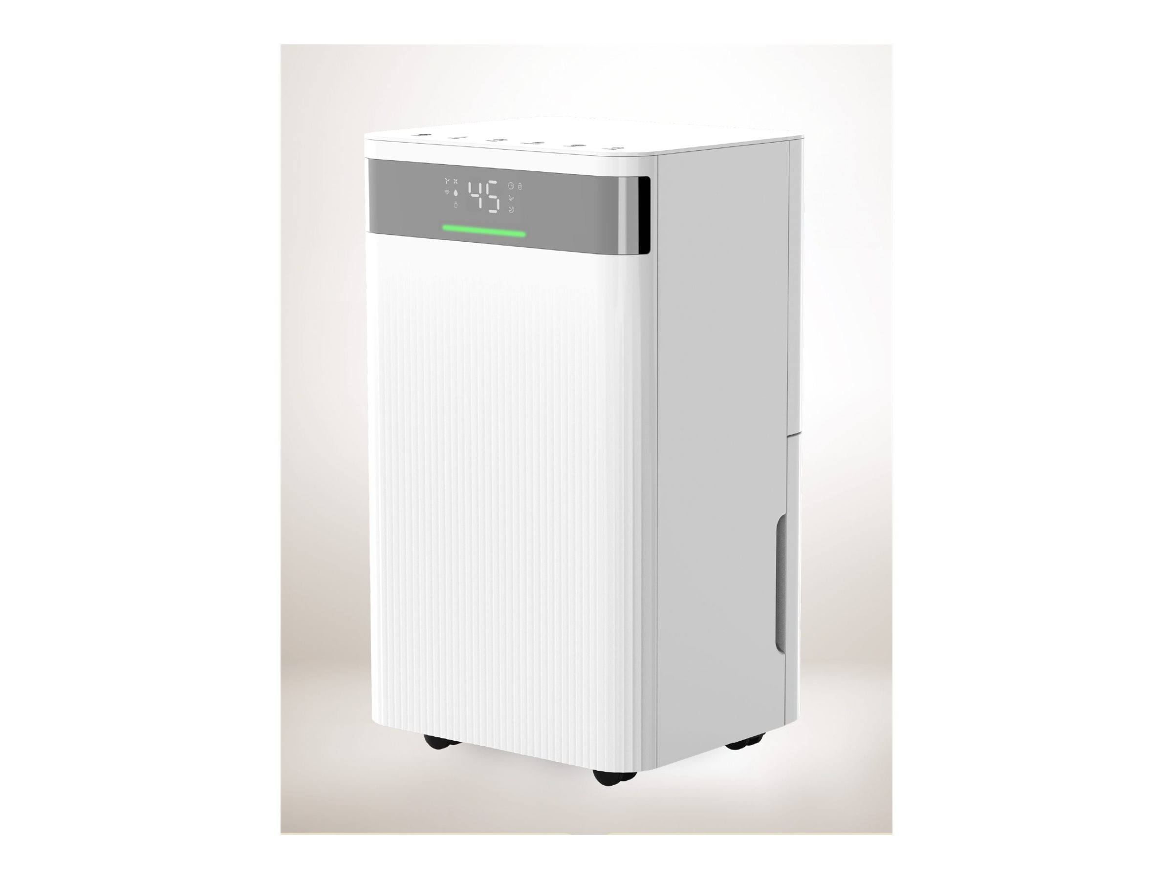 Mill Dehumidifier MDH12 Power 200 W Suitable for rooms up to 8-15 m² Water tank capacity 2 L White - Image 2