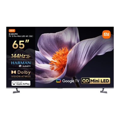 TV S Pro Mini LED 65 2026 Xiaomi 65 Smart TV Google TV 4K UHD Dark Grey
