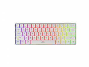 Genesis THOR 660 G2 Gaming Keyboard Wireless/Wired US Linear White RGB