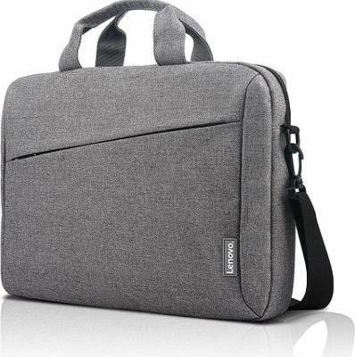 Lenovo Essential 15.6-inch Laptop Casual Toploader T210 Grey Messenger-Briefcase Shoulder strap Grey