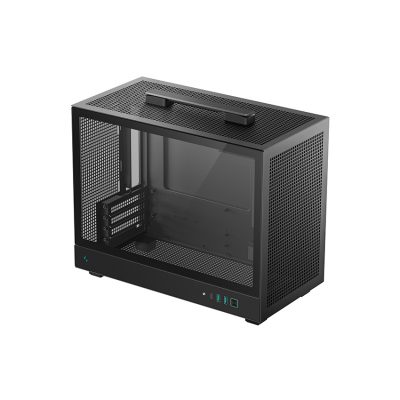 Deepcool Case CH160 Plus Black Mini-ITX