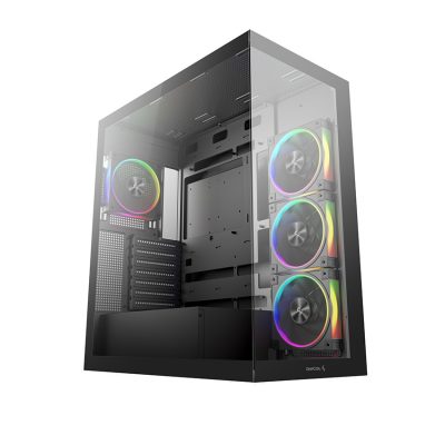 Deepcool Case CG580 4F V2 Black ATX