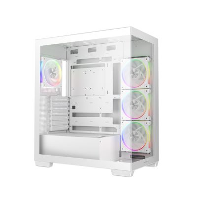 Deepcool Case CG580 4F V2 WH White ATX