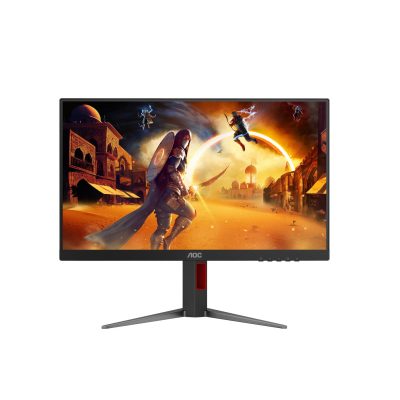 AOC 24G4HA 24 " Fast IPS FHD 16:9 200 Hz 0.5 ms 1920 x 1080 pixels 300 cd/m² HDMI ports quantity 2 Black, Red
