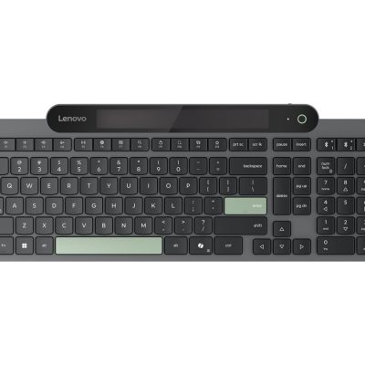 Lenovo Self-Charging Bluetooth Keyboard Keyboard Bluetooth US Euro Black